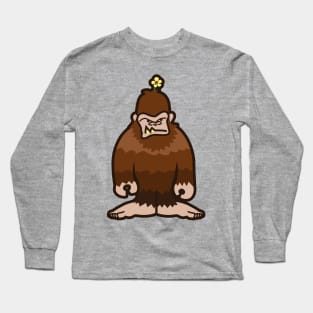 Annoyed Sasquatch Long Sleeve T-Shirt